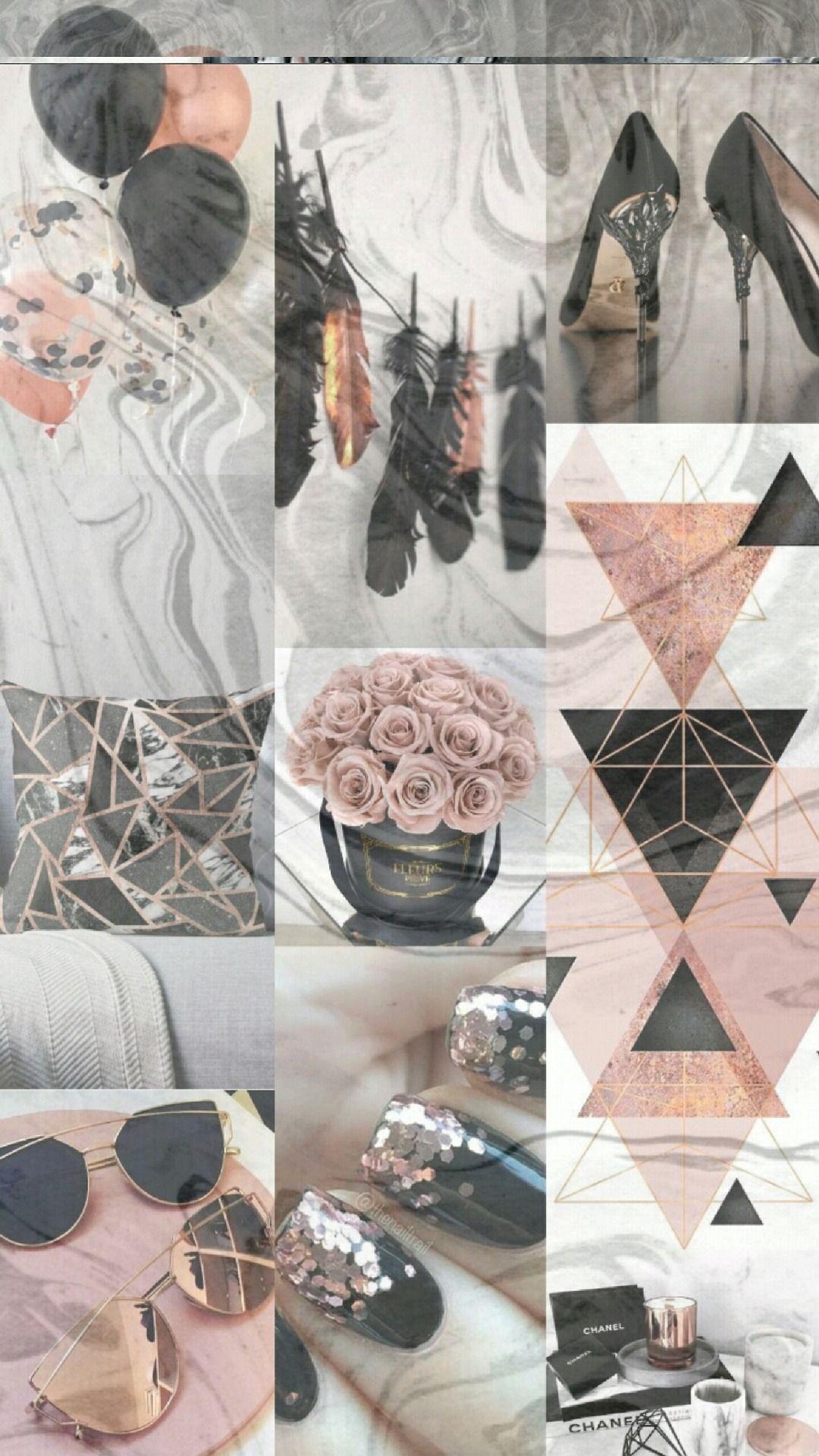 Featured image of post Rose Gold Aesthetic Wallpapers Collage / 720 x 1280 jpeg 247 кб.