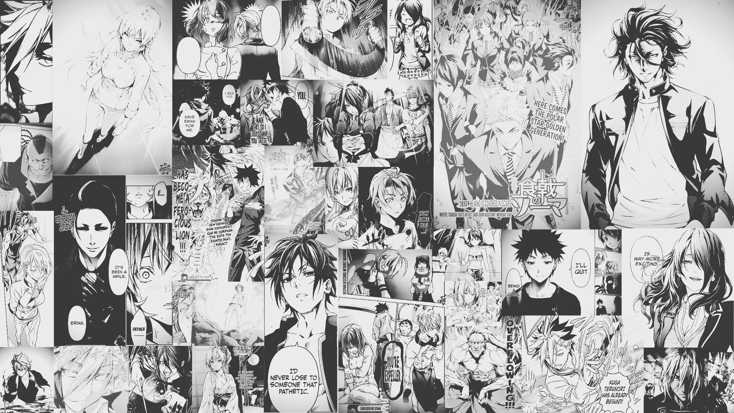 Manga Collage Wallpapers Top Free Manga Collage Backgrounds Wallpaperaccess