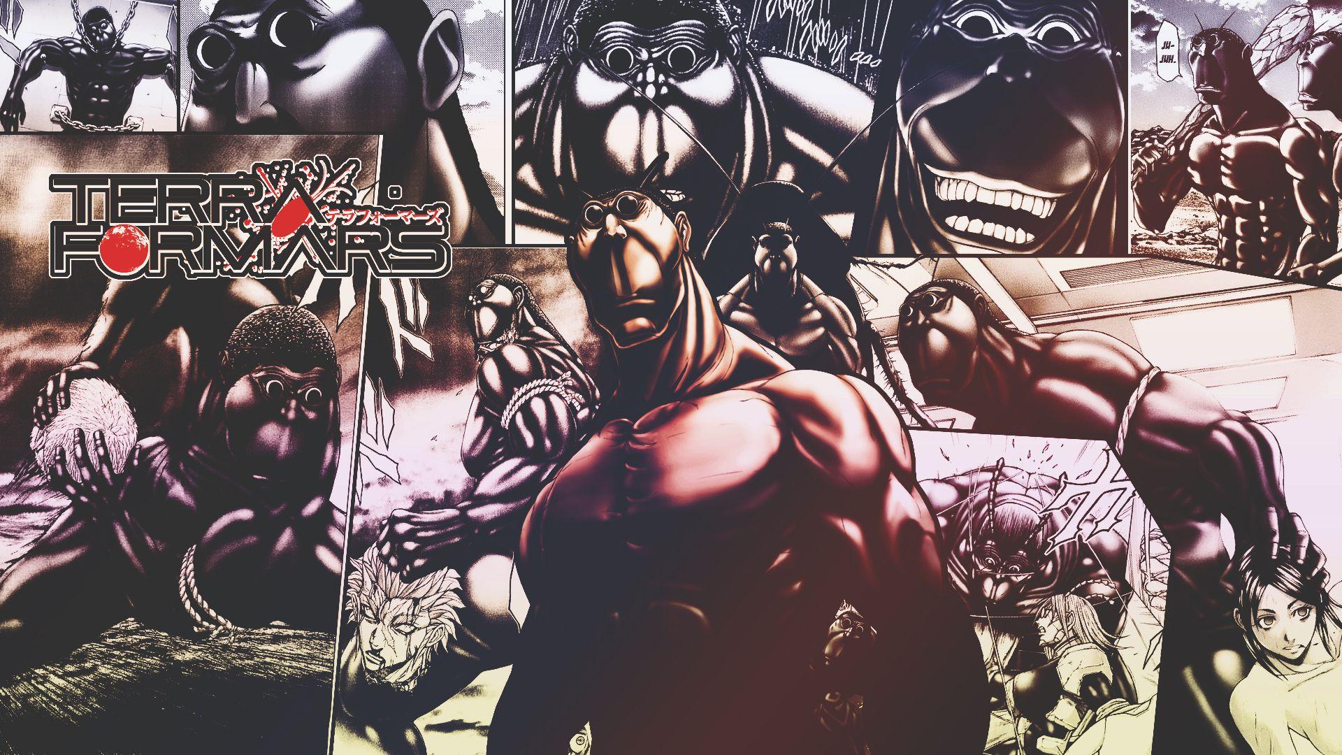 1920x1080 Terra Formars Manga Anime Collage Wallpaper:1920x1080
