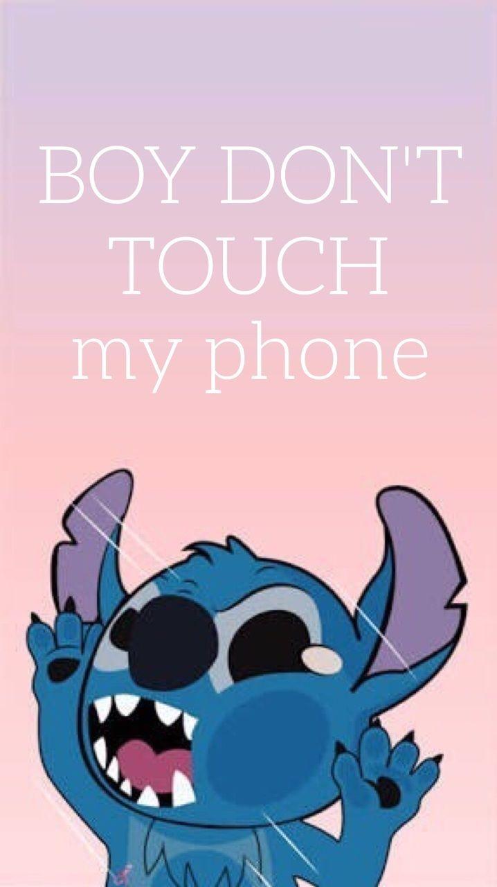 Don't Touch My Phone Stitch Wallpapers - Top Free Don't Touch My Phone ...