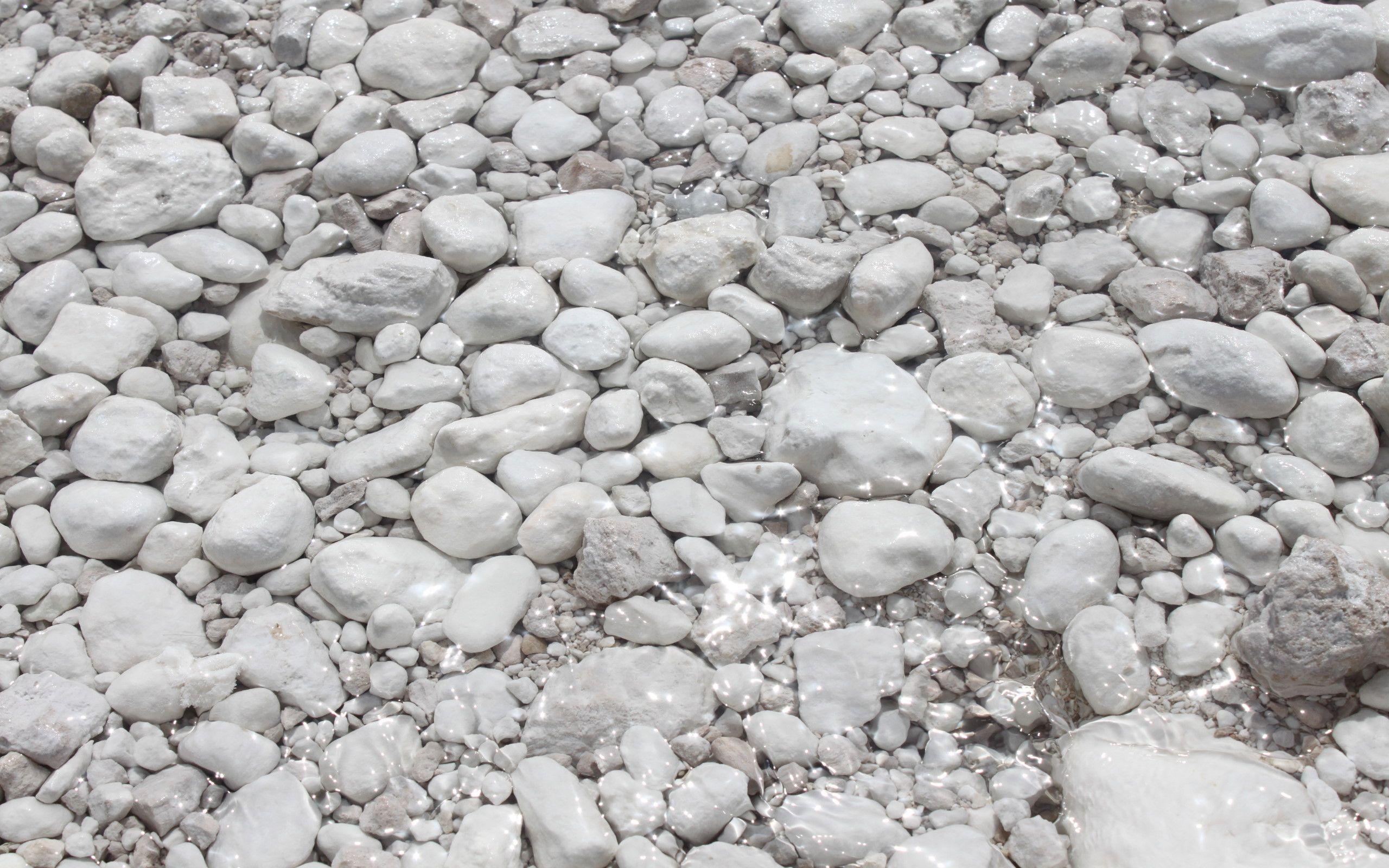 2560x1600 White Pebbles wallpaper. White Pebbles