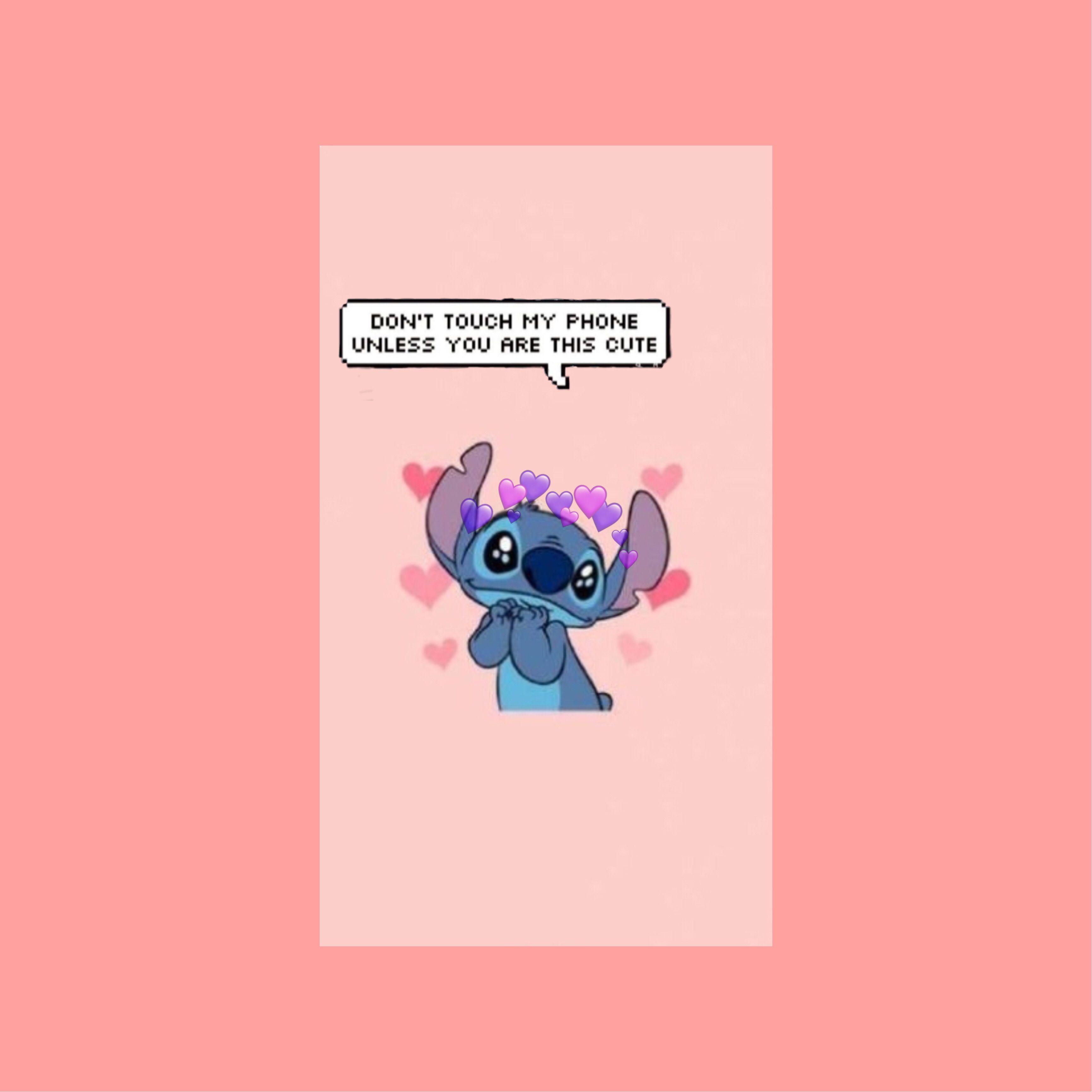 Don't Touch My Phone Stitch Wallpapers - Top Free Don't Touch My Phone ...