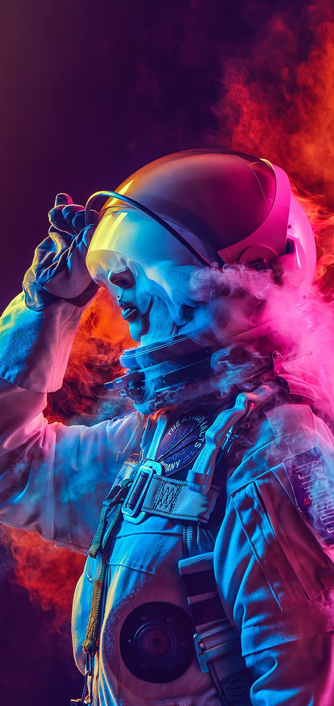 1080x2280 Astronaut Phone Wallpaper Best HD Astronaut Phone Background