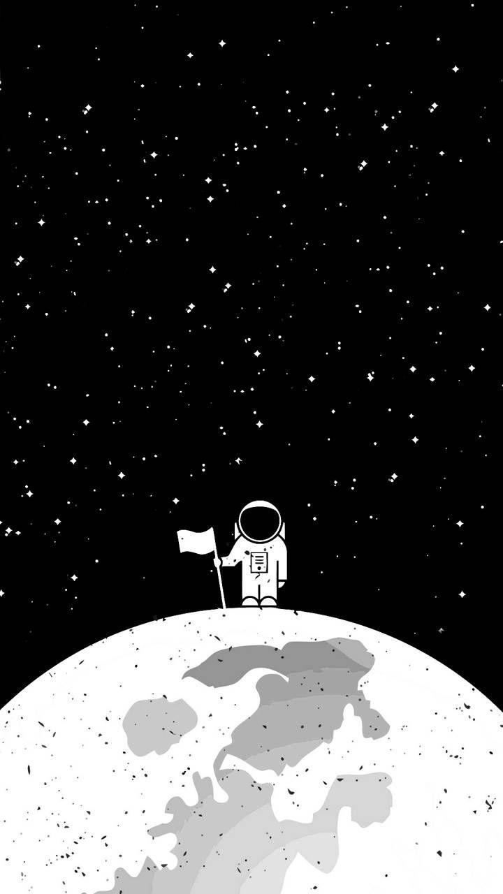 Black and White Astronaut Wallpapers Top Free Black and White Astronaut Backgrounds