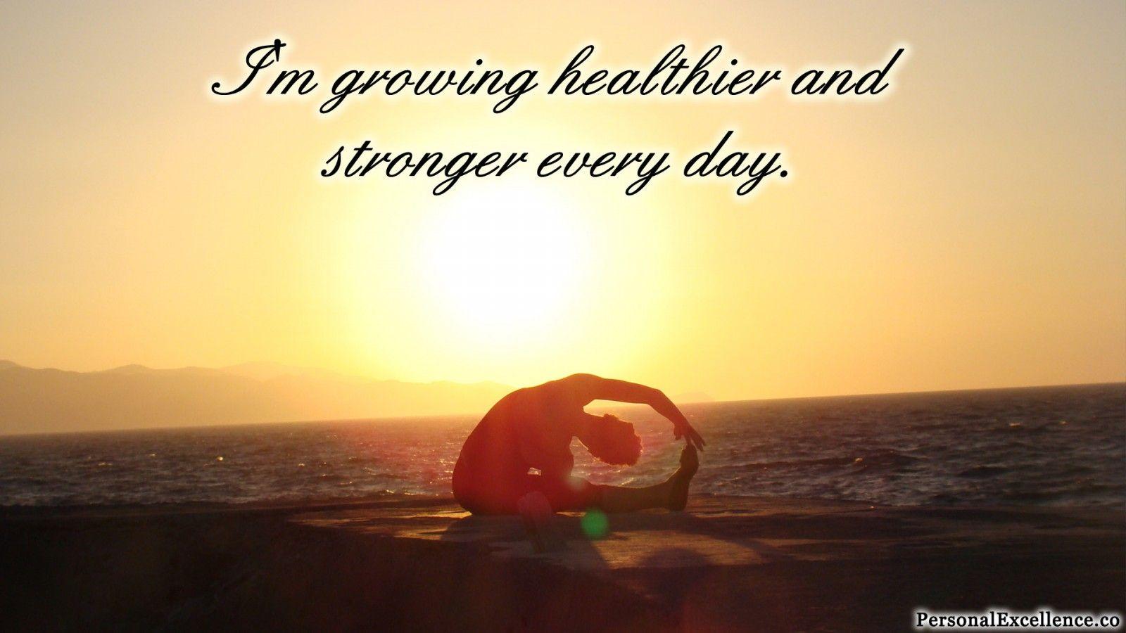 1600x900 Affirmation Challenge Day 13 [Health]: 'I'm growing healthier and stronger every day.'