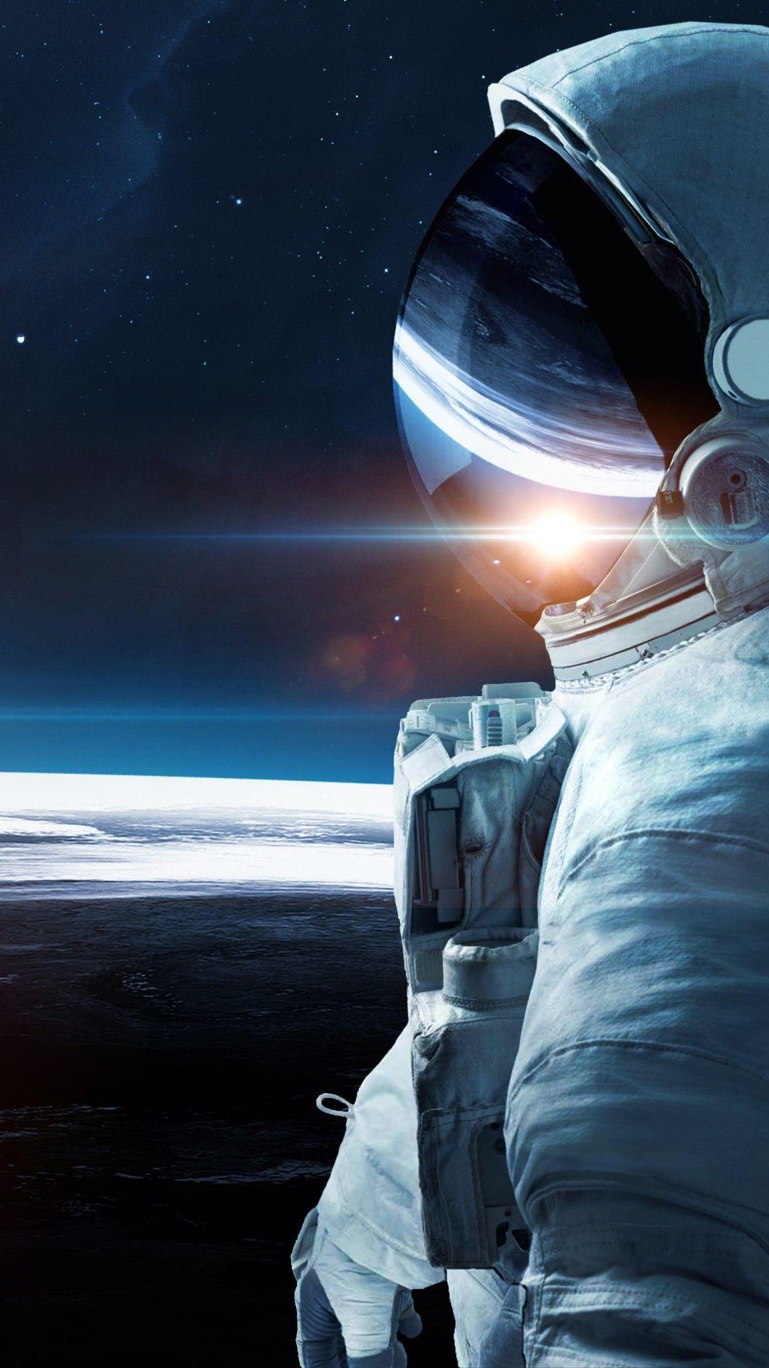 1080x1920 Astronaut Space Wallpaper Mobile Kecbio