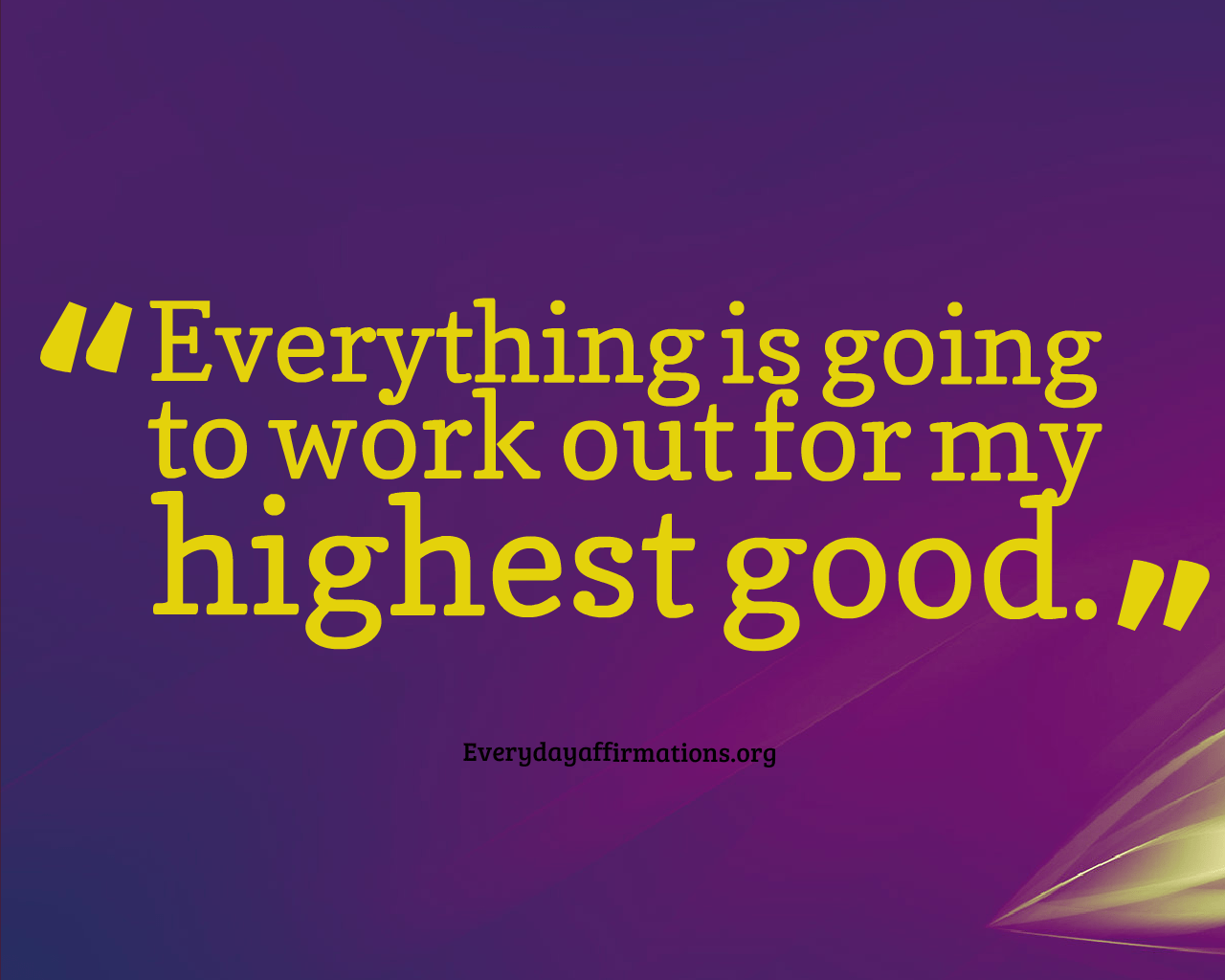 1280x1024 Positive Affirmations When You Come Face To Face With