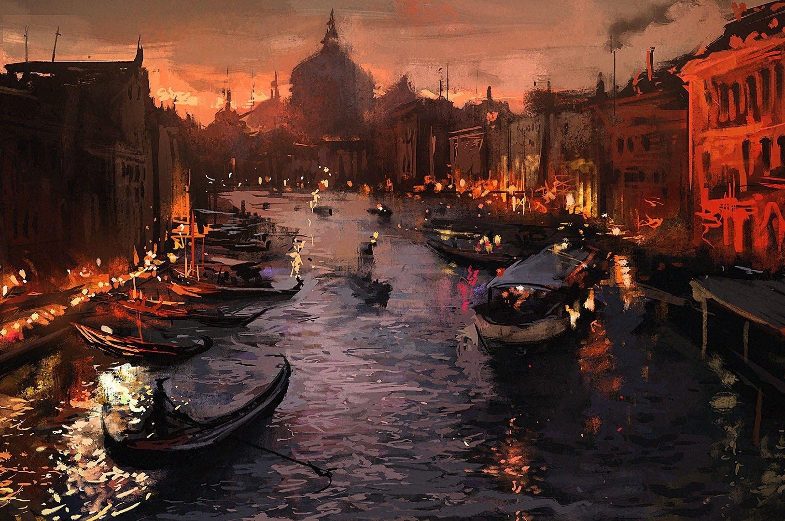 Paintings Venice at Patti Smart blog