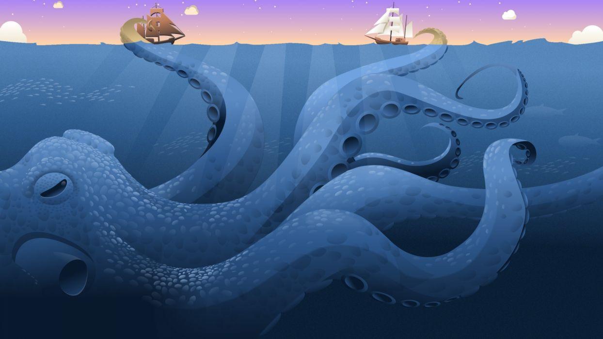 1244x700 Ships opera web browser norway kraken wallpaperx1080