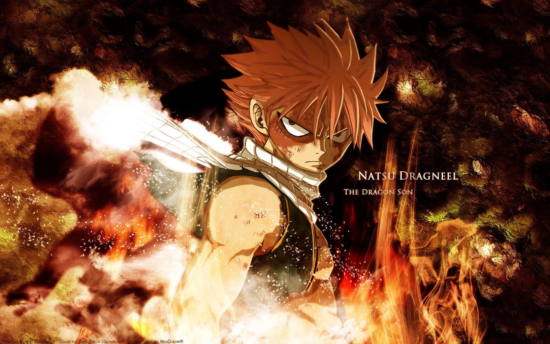 Wallpaper Slayer, Dragon, Fire, Hero, Anime, Fairy Tail, Natsu, Manga for  mobile and desktop, section прочее, resolution 1920x1080 - download