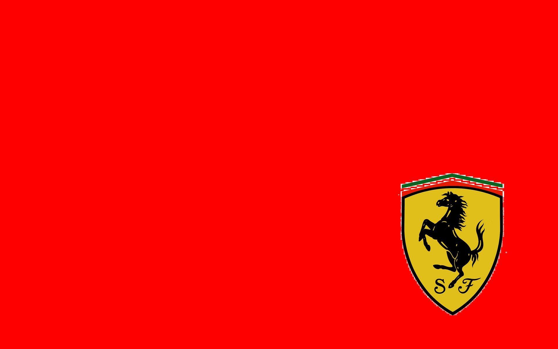 1920x1200 Scuderia Ferrari Logo Red Background 1920x1200 WIDE Motorsport