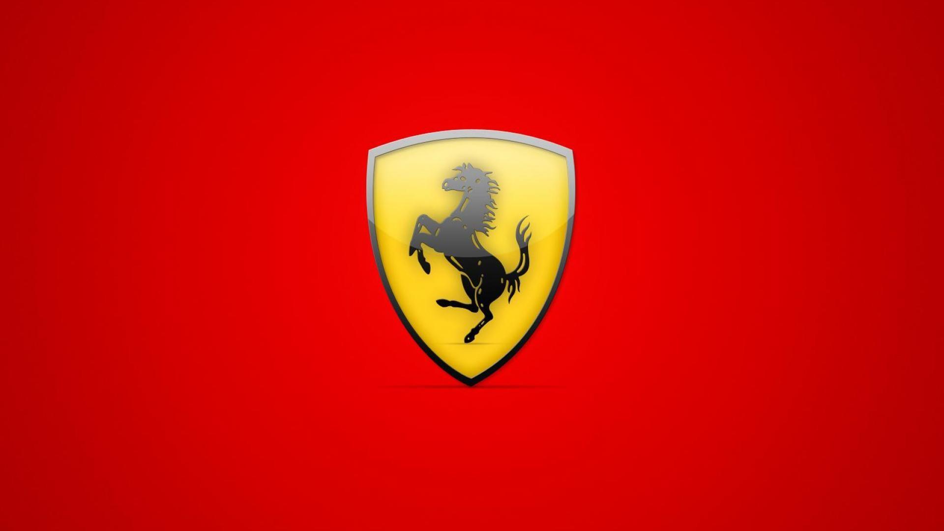 1920x1080 Wallpaper HD Logo Ferrari