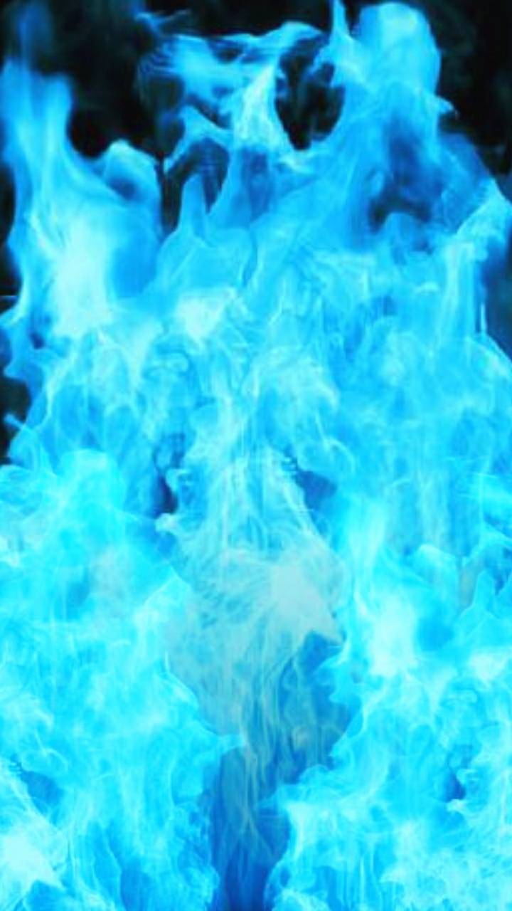 720x1280 Blue Smoke Fire wallpaper by .