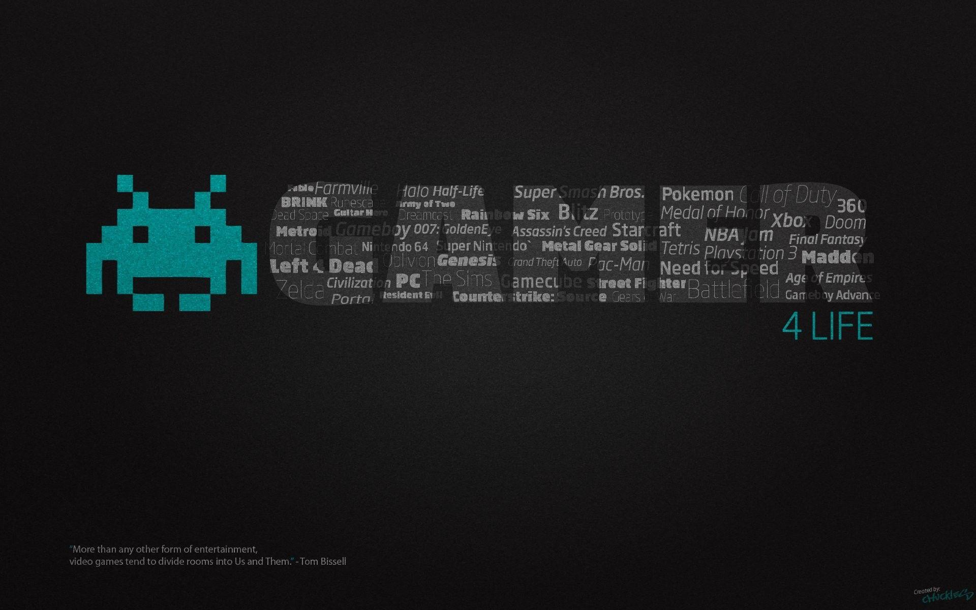 1920x1200 Quotes Wallpaper HD, Game, Computer, gaming, Windows Desktop Wallpaper, Poster, Think, Letters, Awesome Video, Gamer