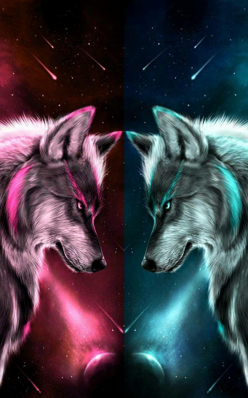 800x1280 Neon Animals