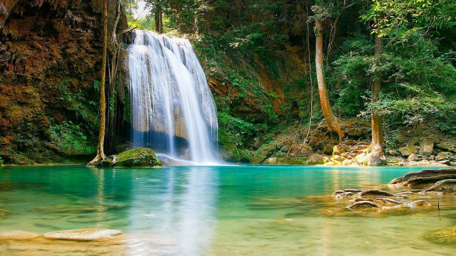 1600x900 Nature Image Free Download For Pc Background 1. Waterfall wallpaper, HD nature wallpaper, Waterfall picture
