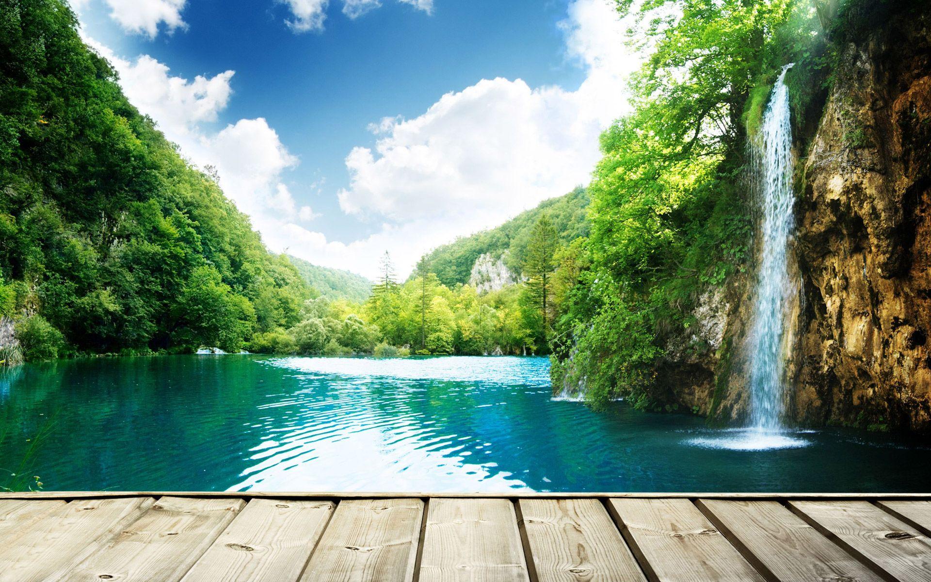 1920x1200 Waterfall HD Desktop Wallpaper D20. Pretty Wallpaper HD