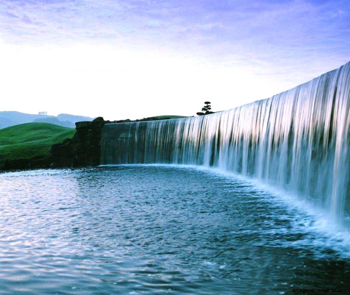 1152x972 Nature Waterfall Desktop Wallpaper