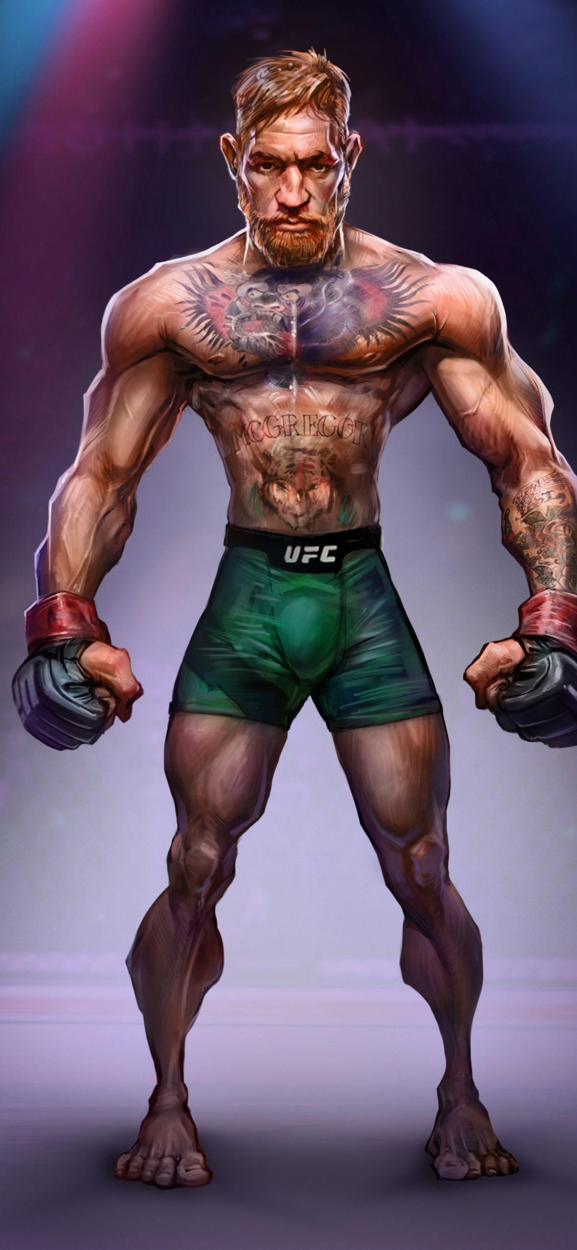 1125x2436 Conor McGregor Art iPhone XS, iPhone iPhone X Wallpaper, HD Sports 4K Wallpaper, Image, Photo and Background