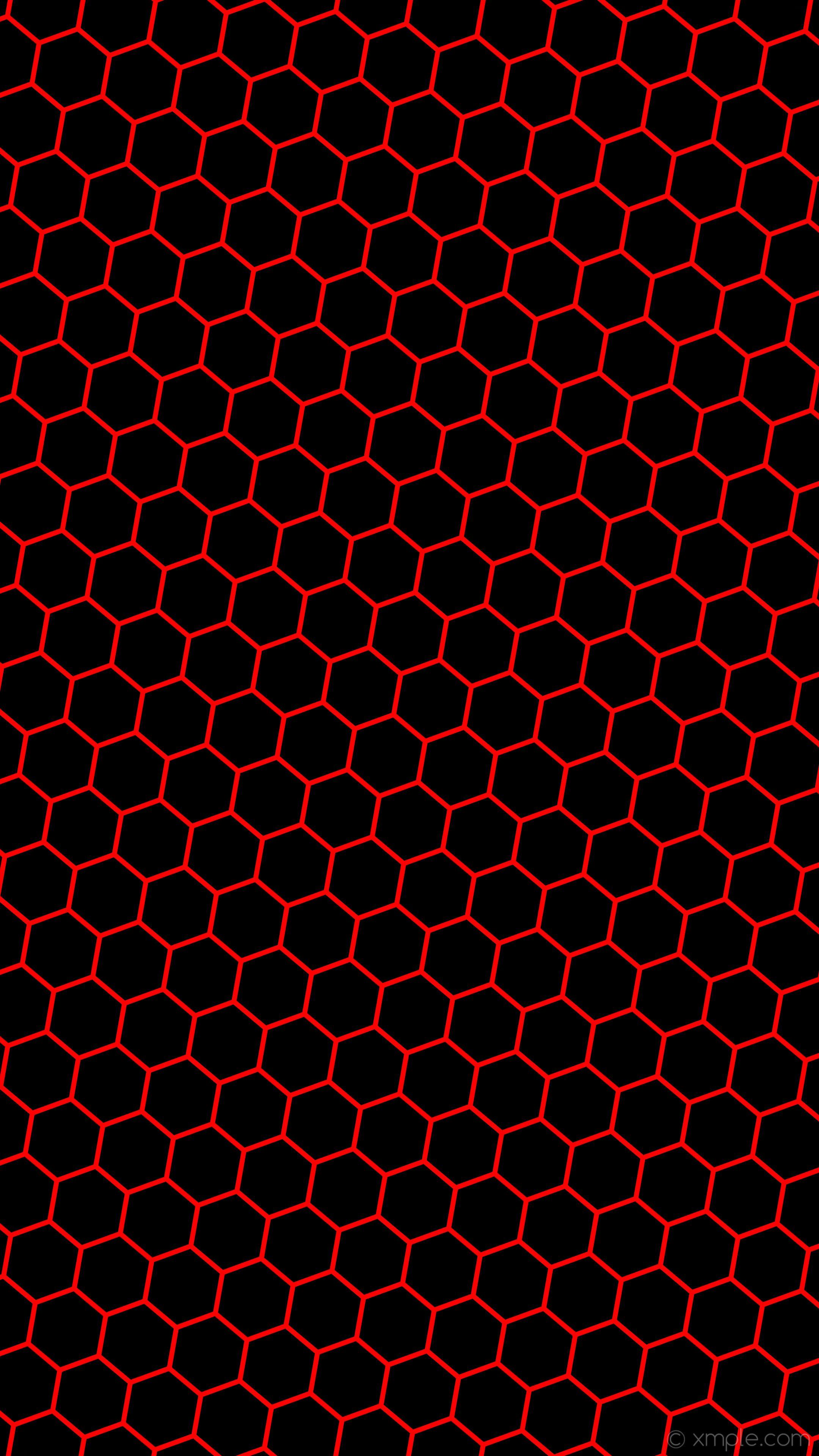 2160x3840 Black Honeycomb Wallpaper