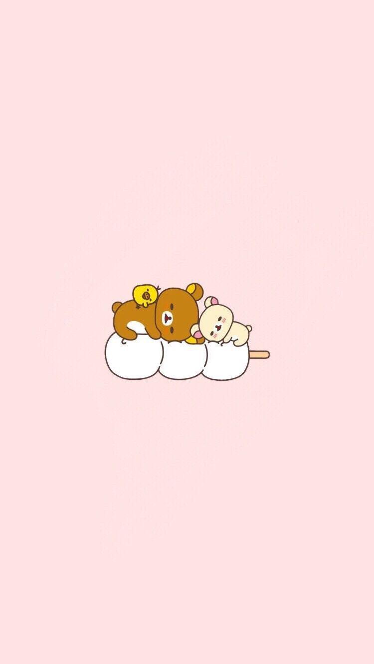 750x1332 Rilakkuma Wallpaper