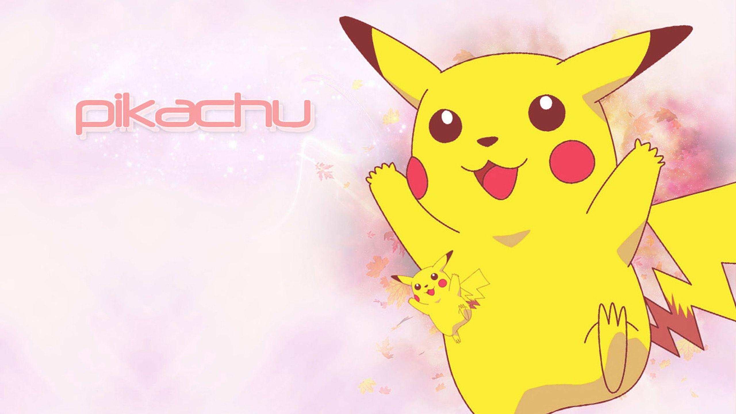 2560x1440 Hd Pic Of Cute Pikachu HD Wallpaper