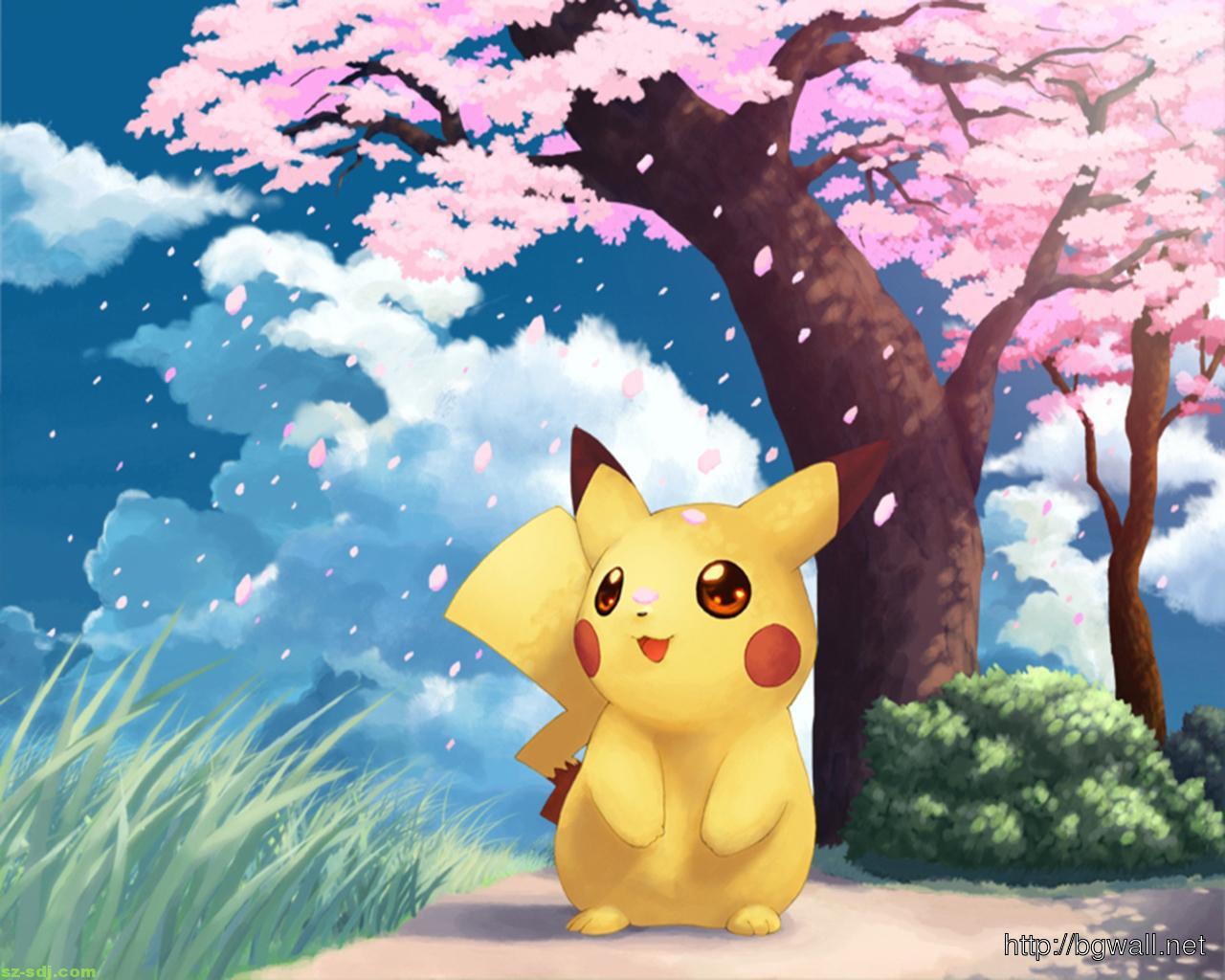 1280x1024 Cute Pikachu Pokemon Wallpaper