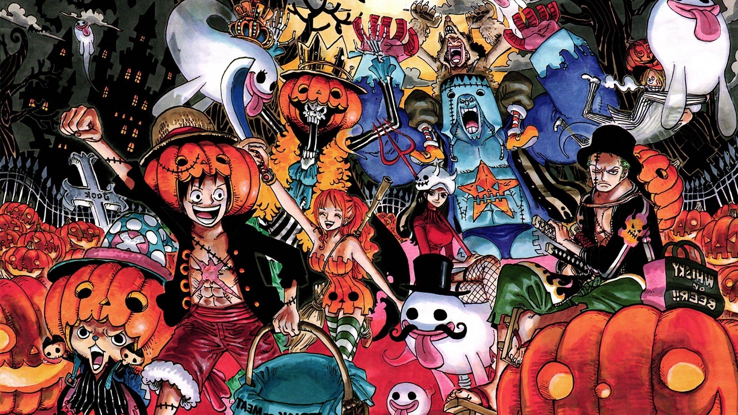 One piece halloween HD wallpapers  Pxfuel