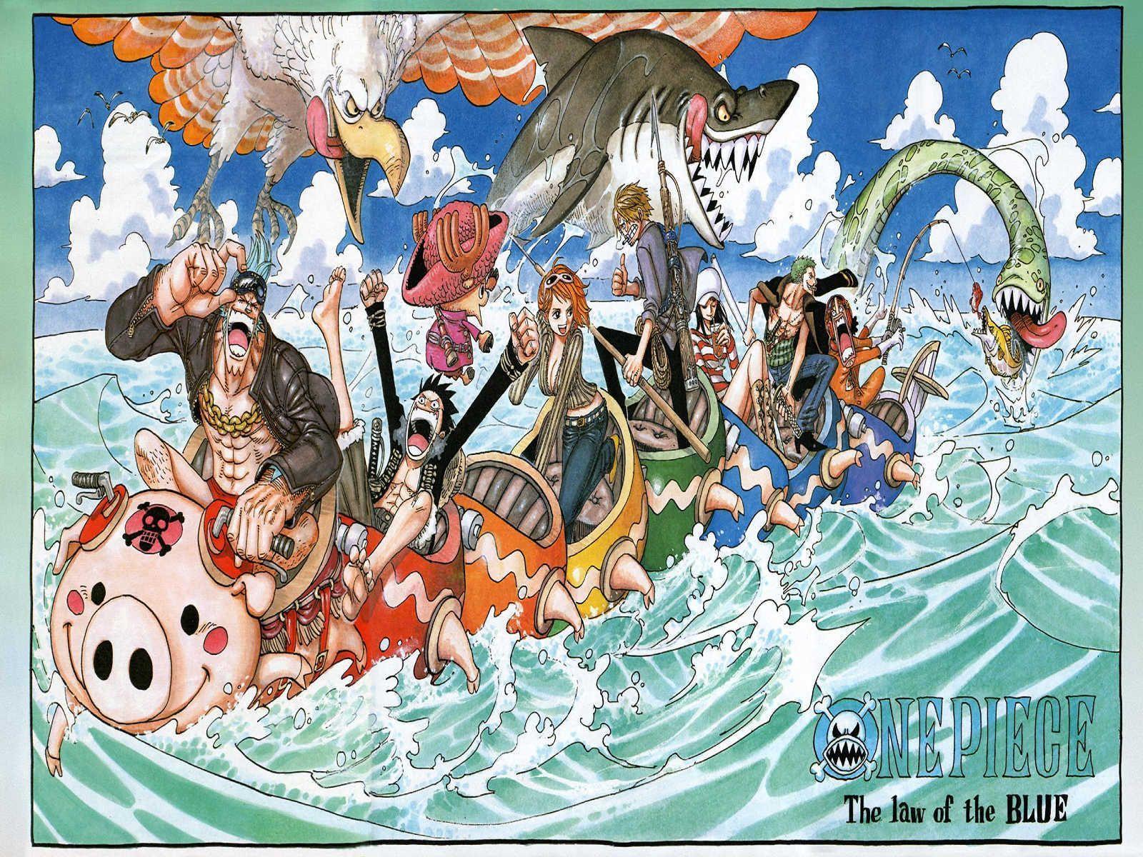 One Piece Art Wallpapers Top Free One Piece Art Backgrounds Wallpaperaccess