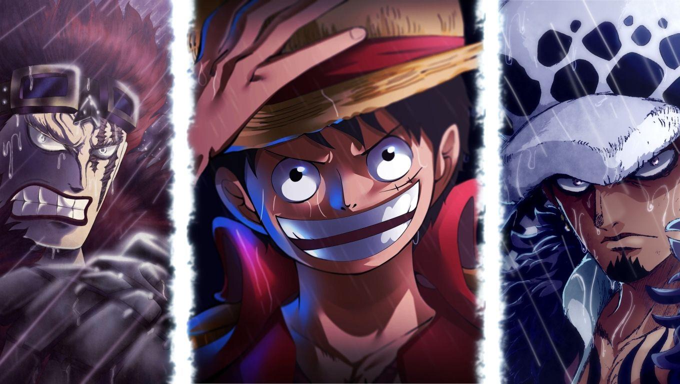 1360x768 One Piece Team Art Desktop Laptop HD Wallpaper, HD Anime 4K Wallpaper, Image, Photo and Background