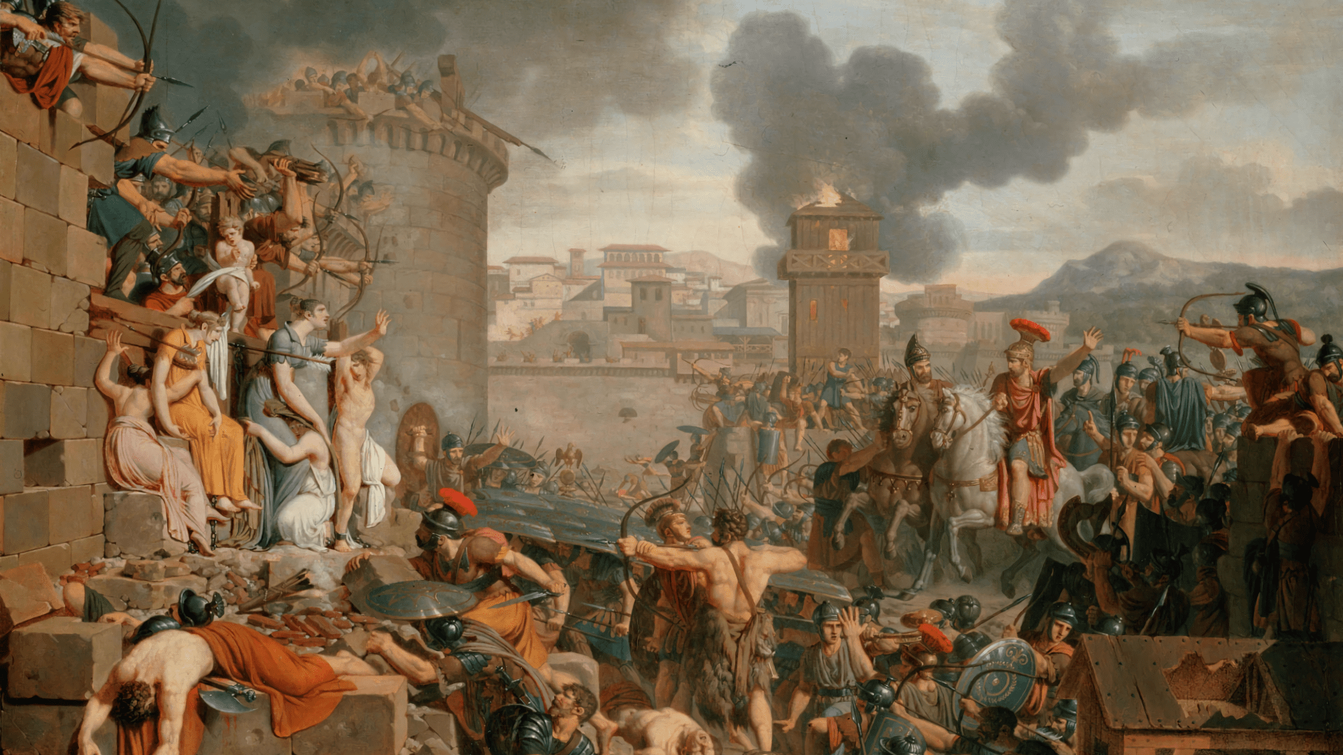 1920x1080 Ancient Greece paintings