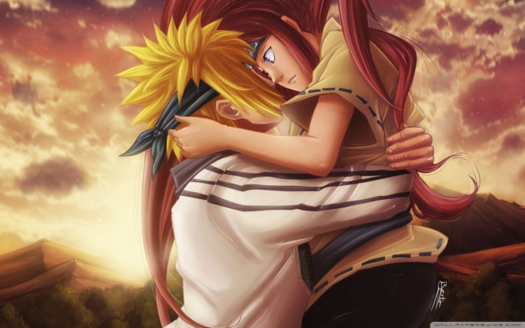 1680x1050 Minato Namikaze And Kushina Uzumaki Ultra HD Desktop Background Wallpaper for 4K UHD TV : Widescreen & UltraWide Desktop & Laptop : Tablet