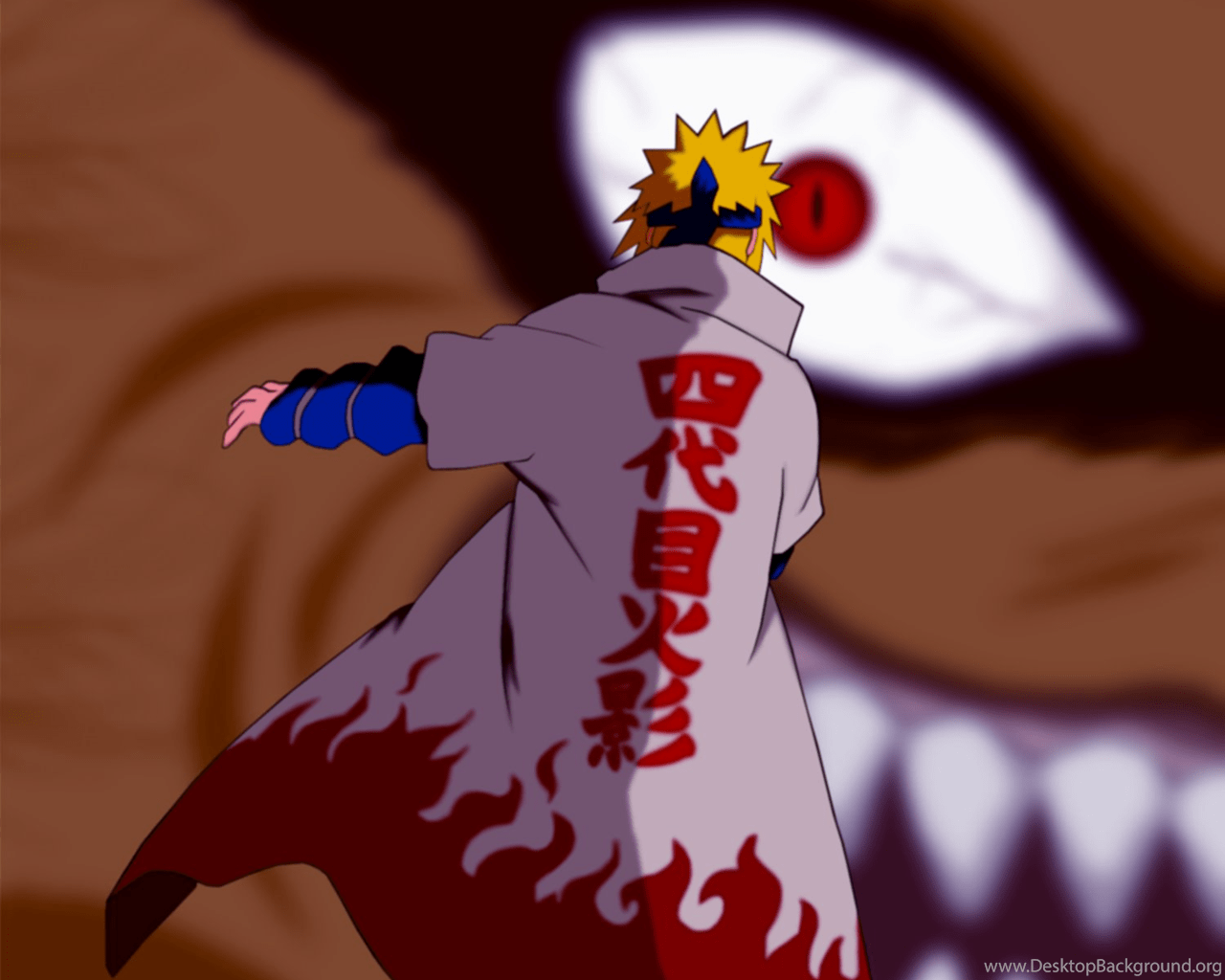 1280x1024 Minato Namikaze 4th Hokage Desktop Background