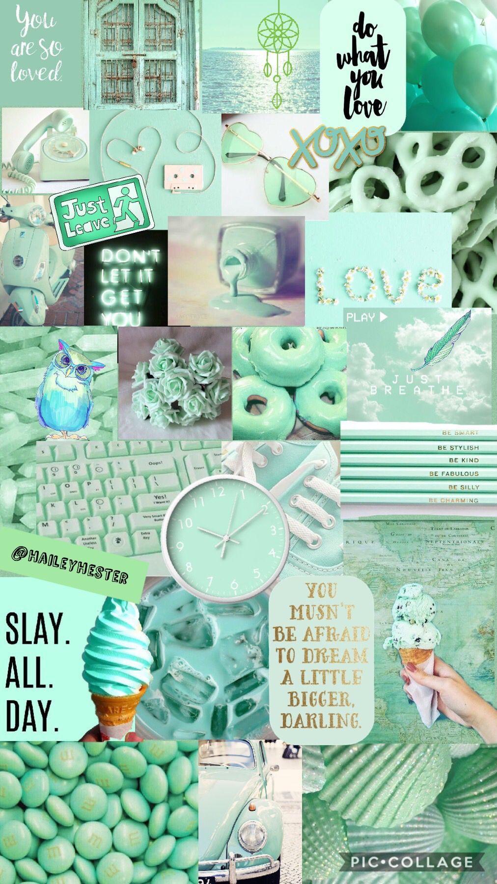 Cute Mint Green Aesthetic Wallpapers - Top Những Hình Ảnh Đẹp