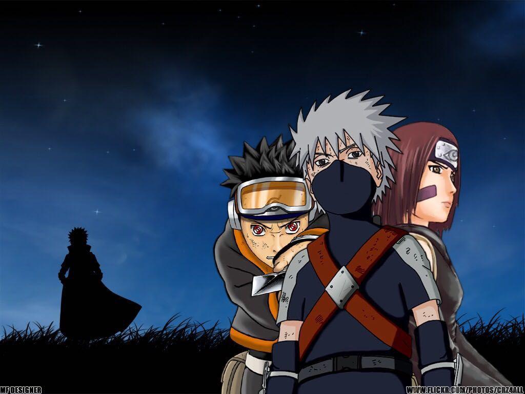 1024x768 Time Travel to Naruto! Minato!