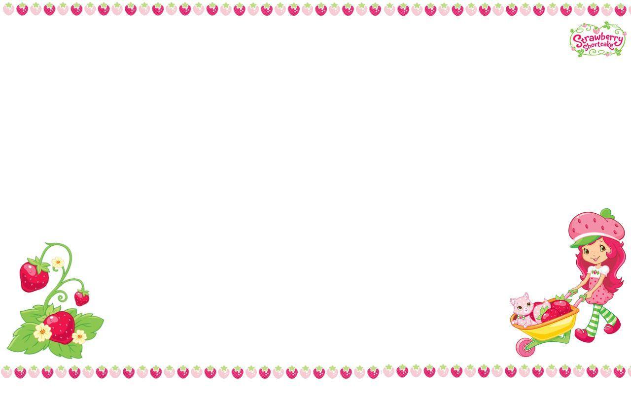 1280x800 Strawberry Shortcake Background