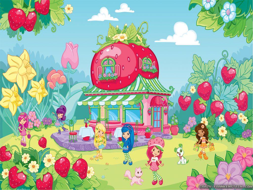 1024x768 Strawberry Shortcake and Friends Names
