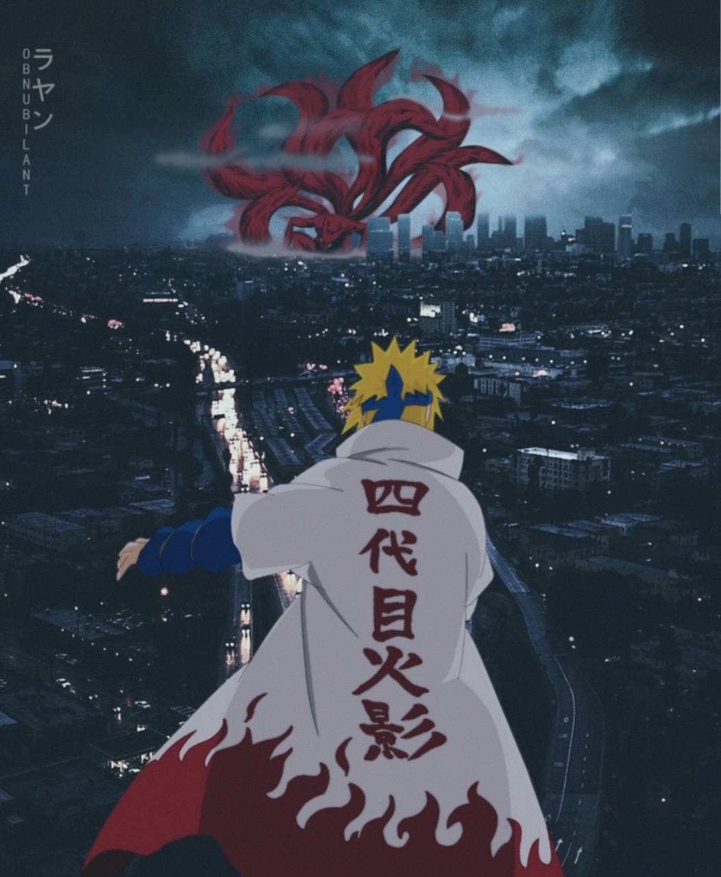 1053x1280 4th hokage wallpaper