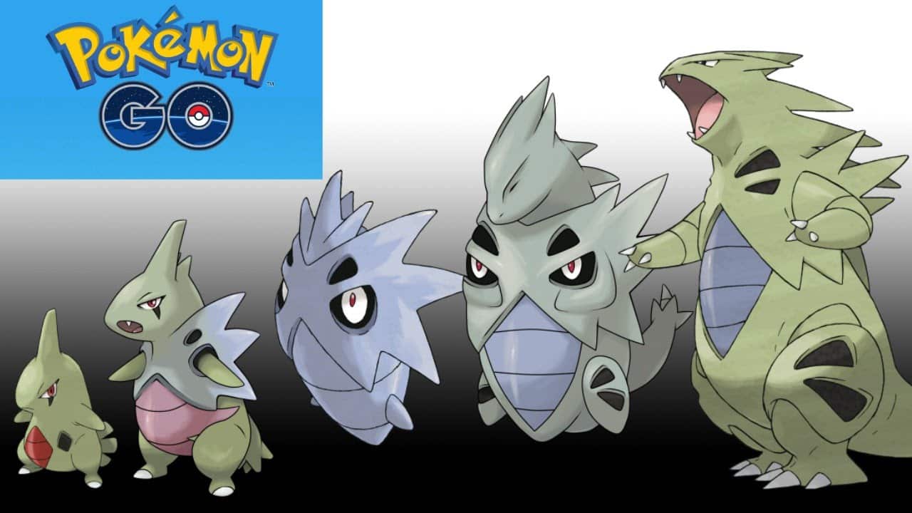 1280x720 Larvitar, Pupitar and Tyranitar Max CP and Stats!
