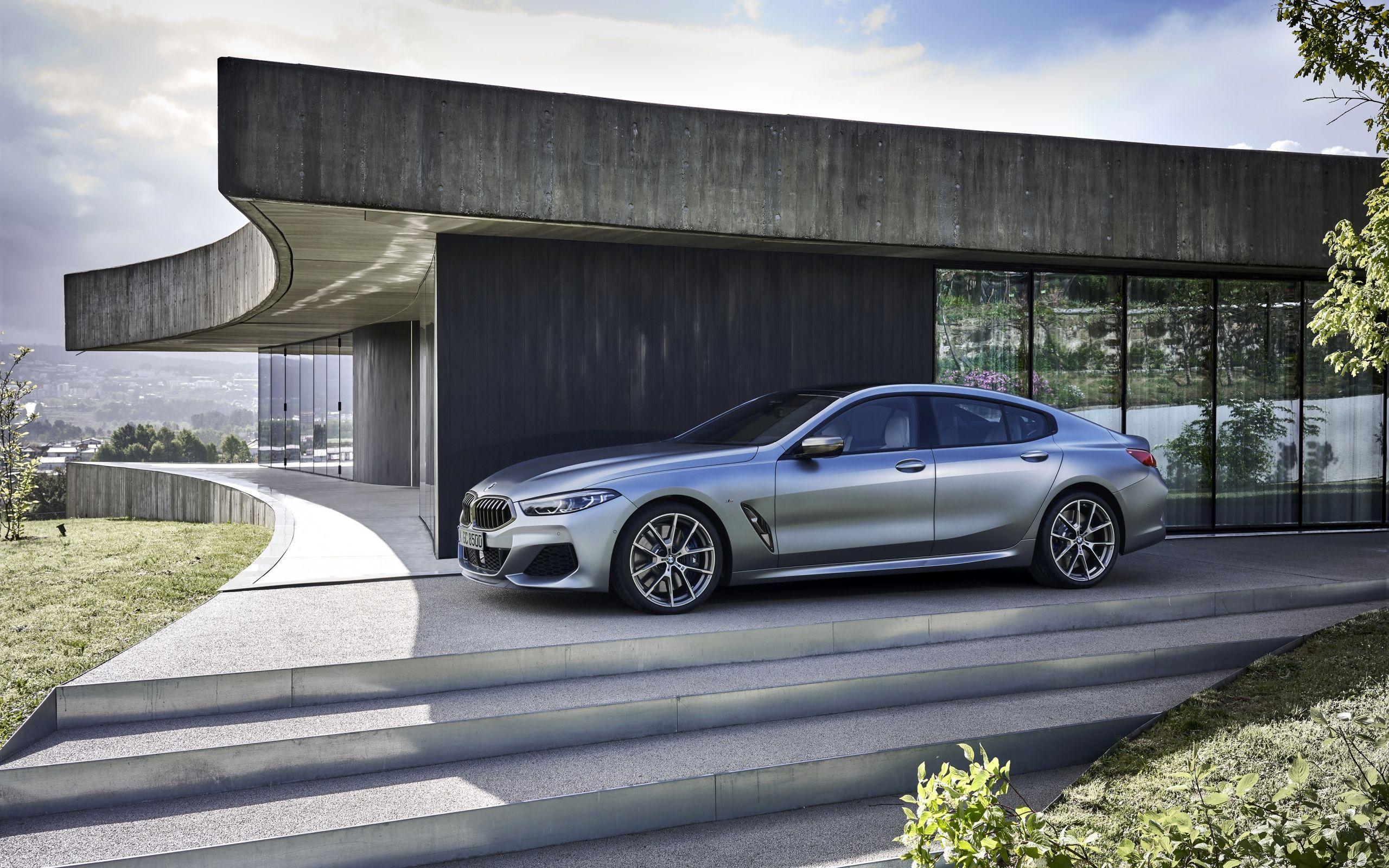 2560x1600 BMW, BMW 8 Series, Car, Luxury Car, Silver Car Wallpaper