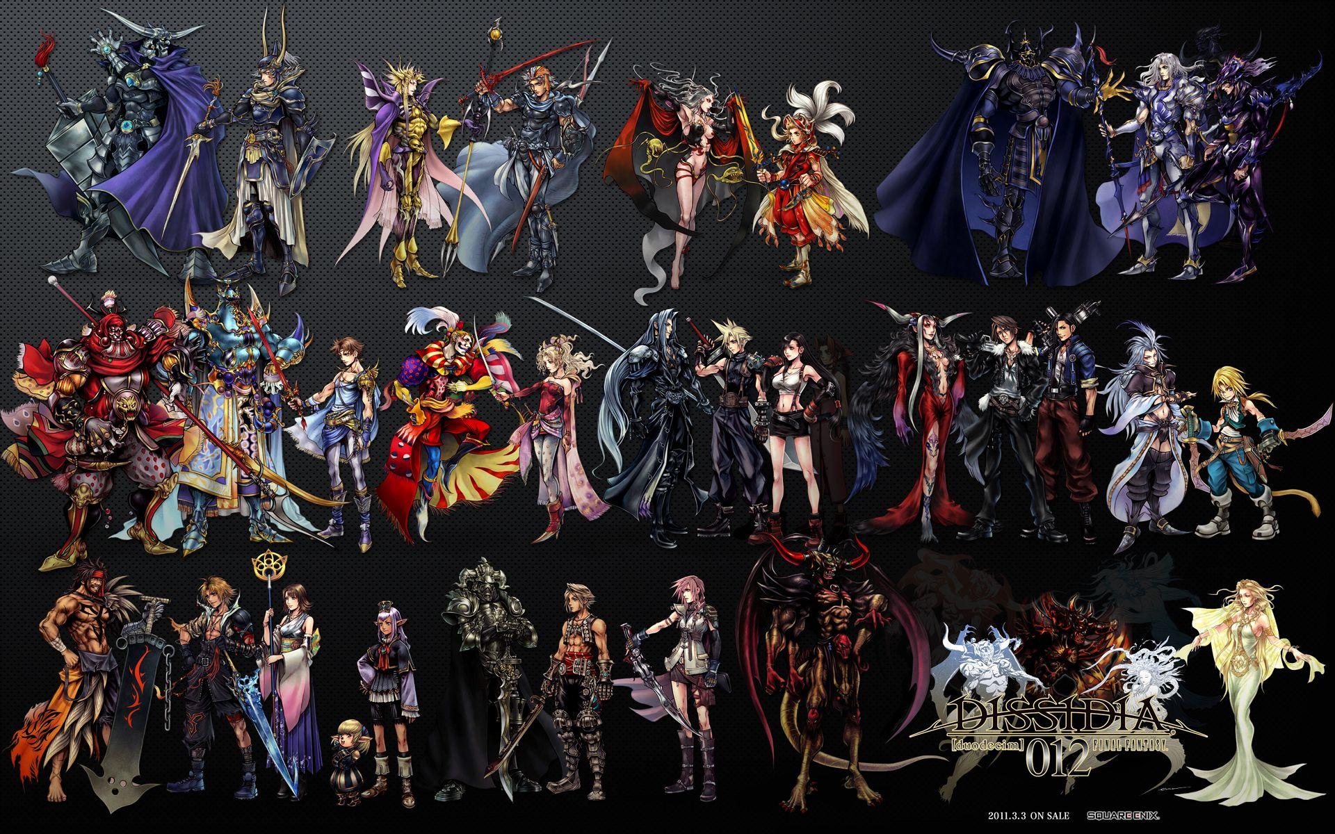1920x1200 Dissidia Final Fantasy and Scan Gallery