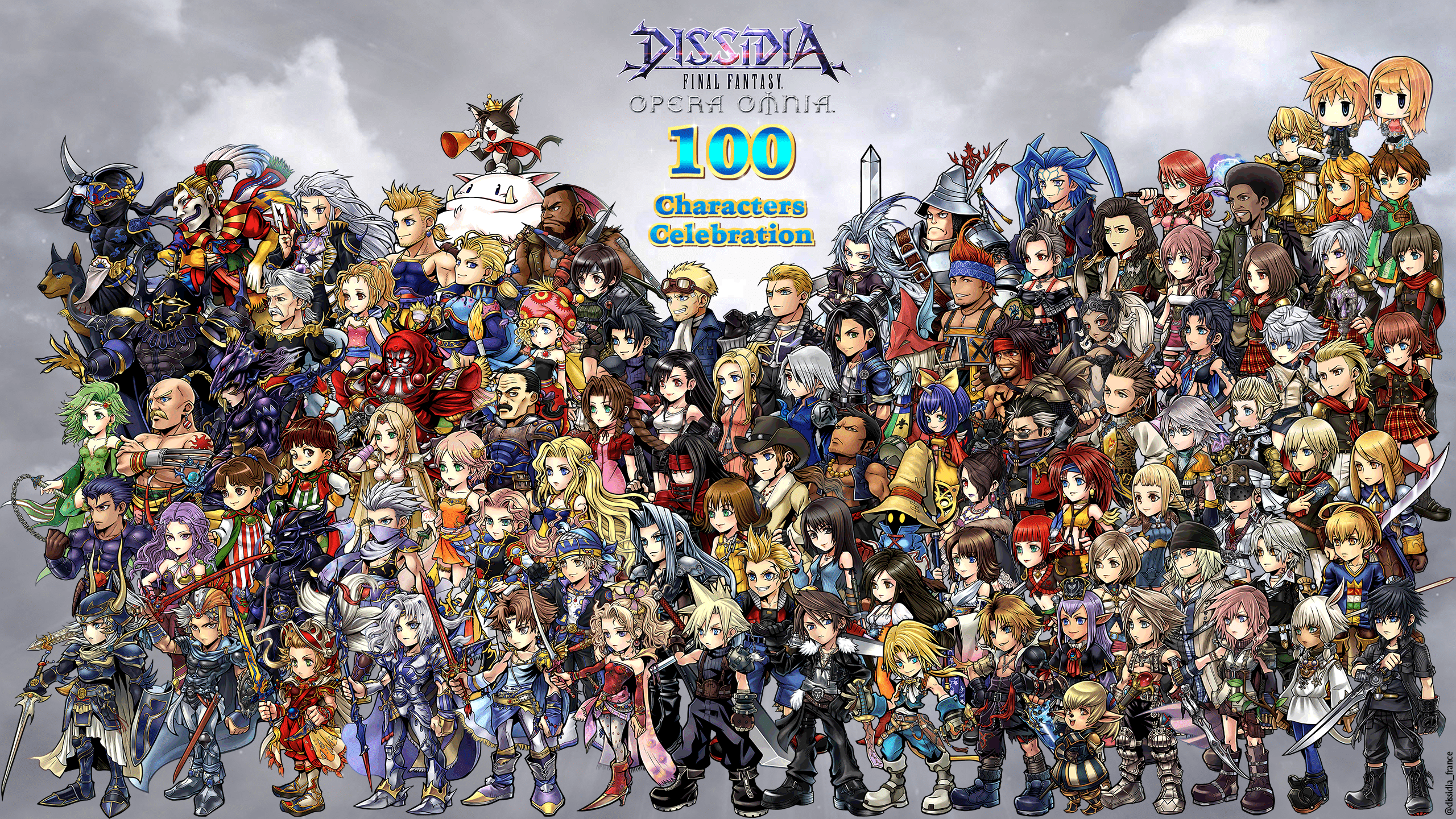 2560x1440 Opera Omnia 100 characters celebration wallpaper !