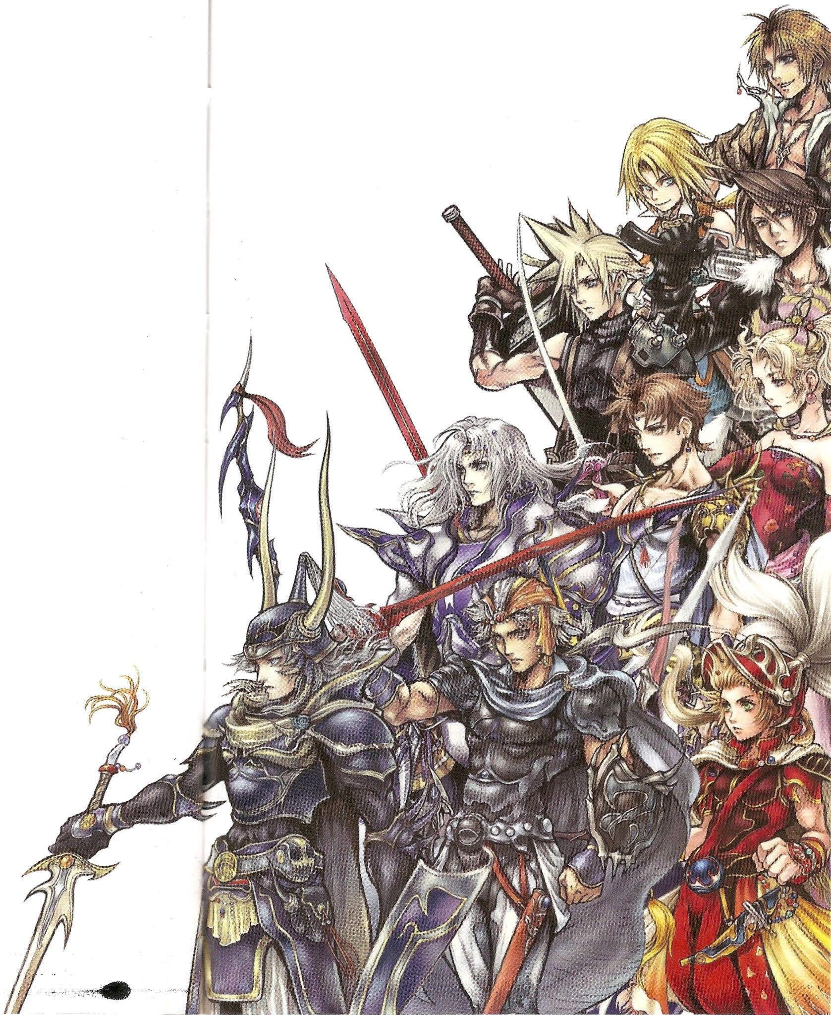1677x2047 Final Fantasy Dissidia Action Adventure Fighting Combat Final Fantasy Psp HD Wallpaper