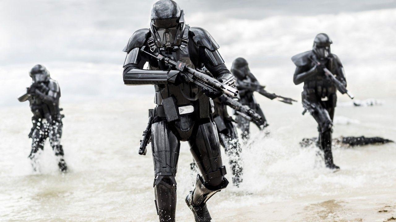 1280x720 Wallpaper Rogue One, Star Wars, Stormtroopers, 5K, Movies