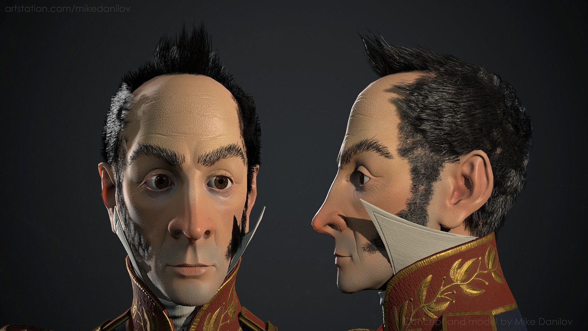 1920x1080 Simon Bolivar VI fan art, Mikhail Danilov