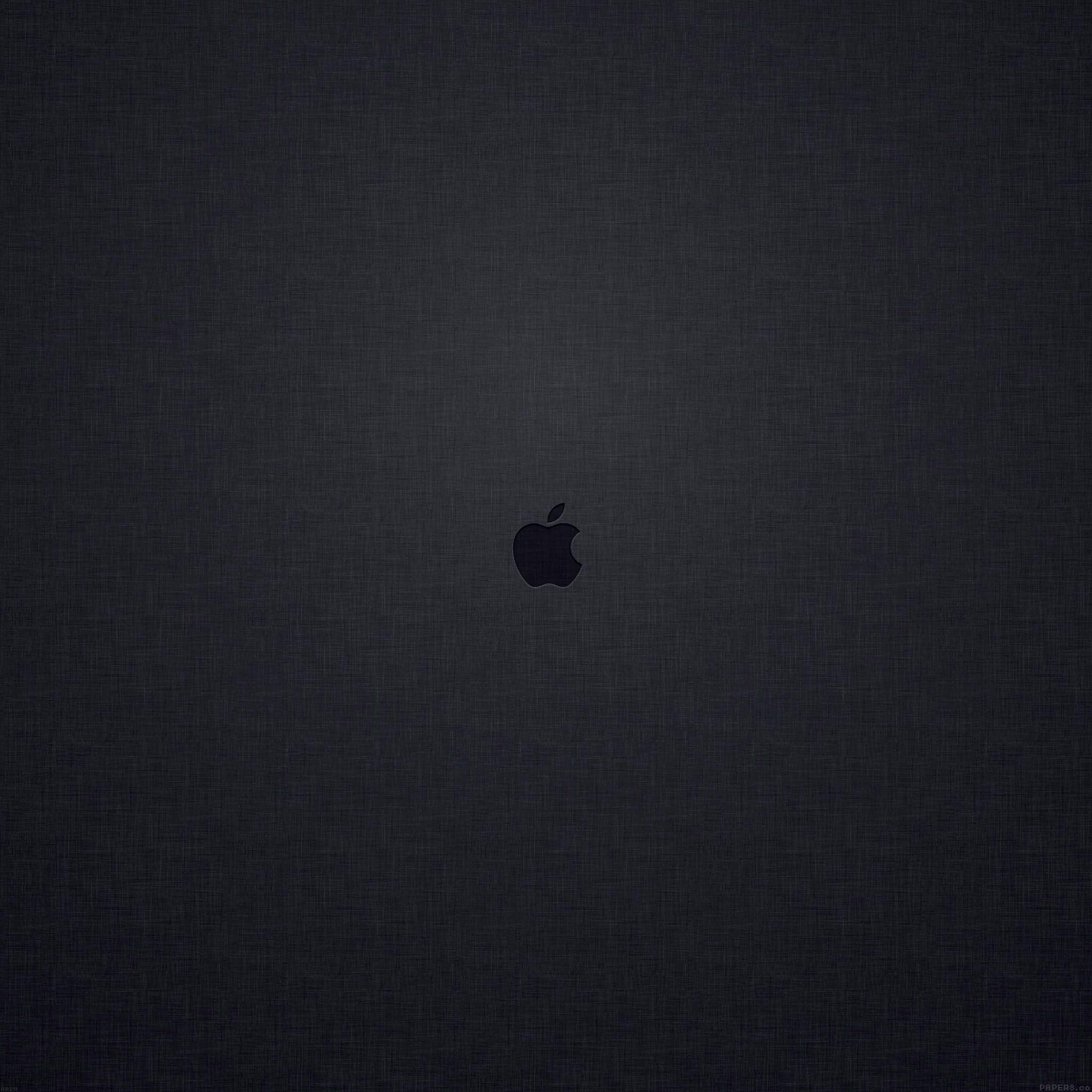 2048x2048 Wallpaper Tiny Apple Logo Dark Wallpaper