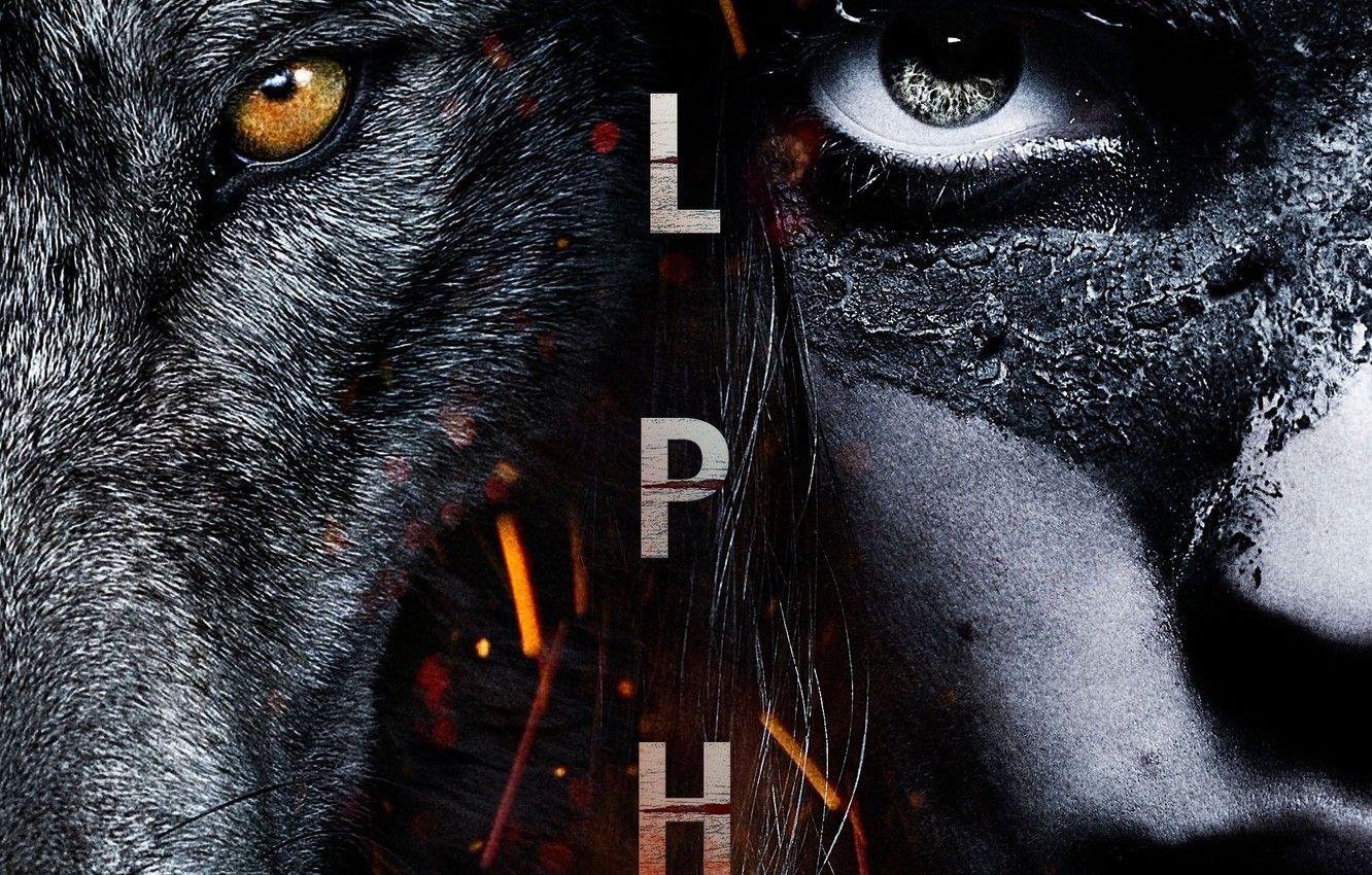 1332x850 Wallpaper cinema, future, fire, flame, boy, movie, face, animal, wolf, human, head, spark, Alpha, filme image for desktop, section фильмы