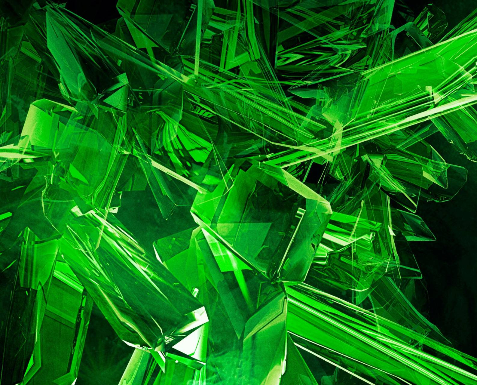 Green Crystal Wallpapers - Top Free Green Crystal Backgrounds