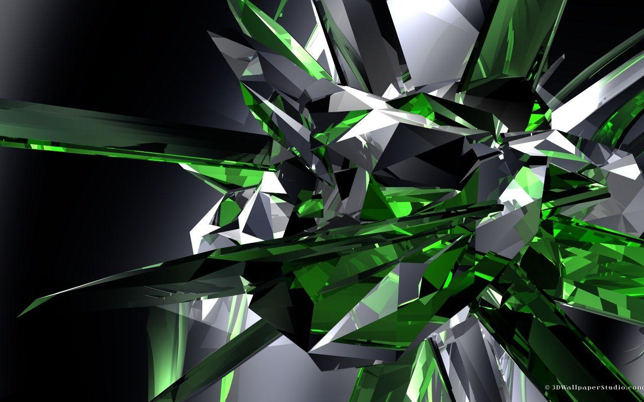 Green Crystal Wallpapers - Top Free Green Crystal Backgrounds