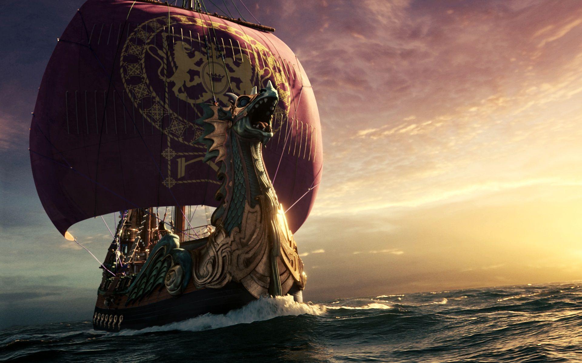 1920x1200 Narnia Dawn Treader Ship Wallpaper
